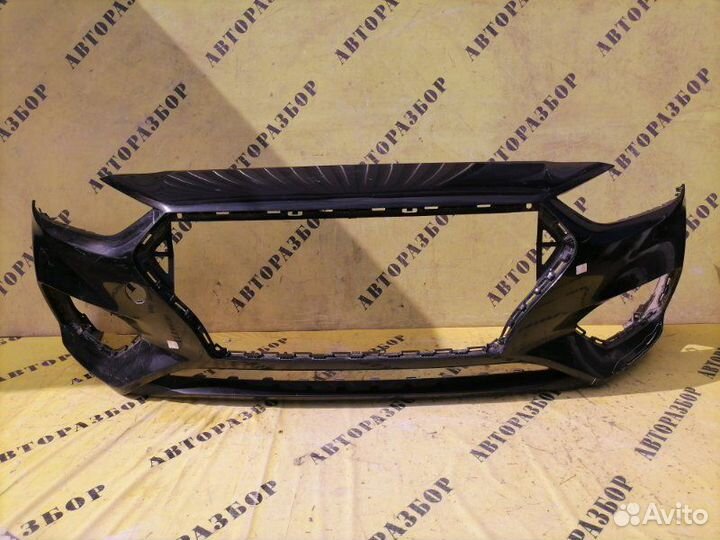 Бампер передний Hyundai Solaris 2017-H.b