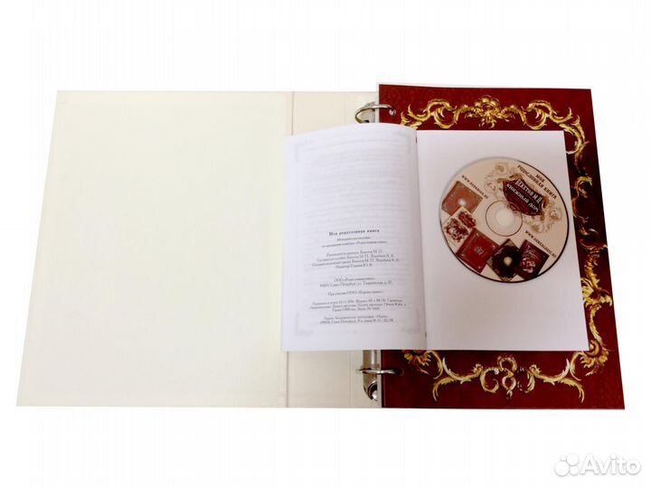 Родословная книга бежевая