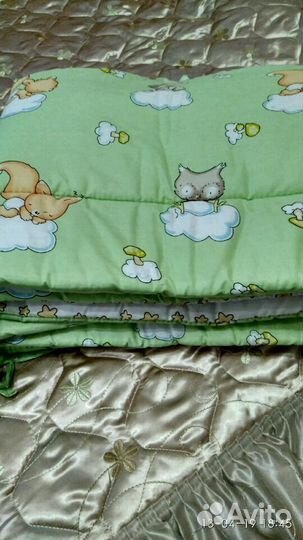 Бортики в кроватку