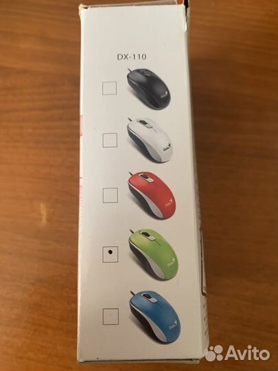 Мышка Genius DX-110 зеленая