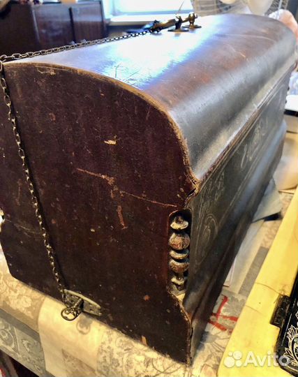 Антикварная швейная машина Durkopp Singer12 Ж.Блок