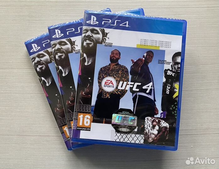 UFC 4 (Новый) для Sony PS4 / PS5