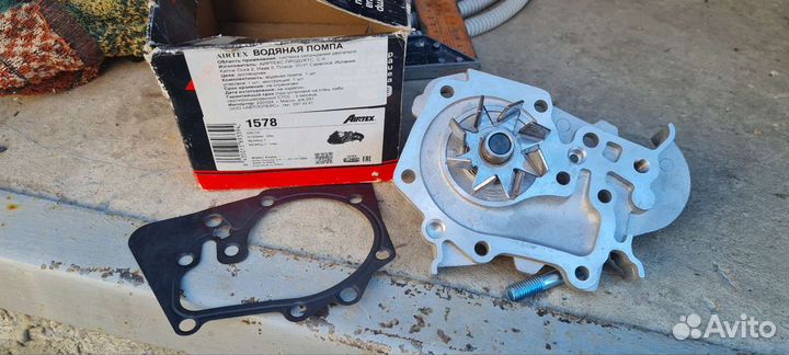 Помпа renault logan megane largus