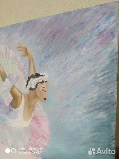 Картина маслом Балерина