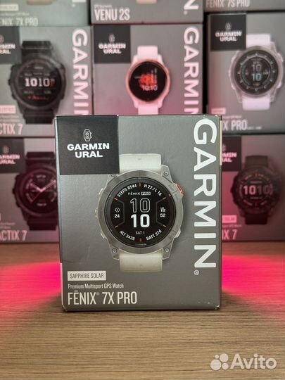 Garmin fenix 7x pro sapphire solar titanium