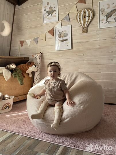 Пуф кресло букле в детскую