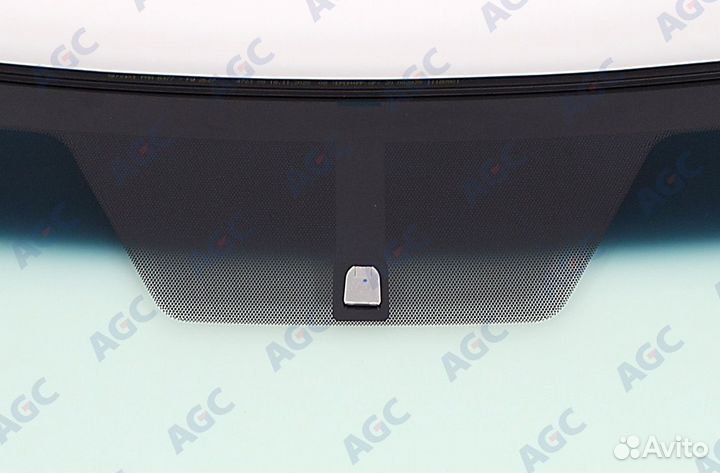 AGC toyota camry VI 4D сед 2006- стекло ветровое зеленое/голубая полоса -VIN-допускаемое обор высота