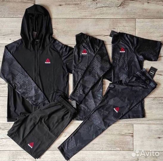 Рашгард спортивный костюм мужской 5в1