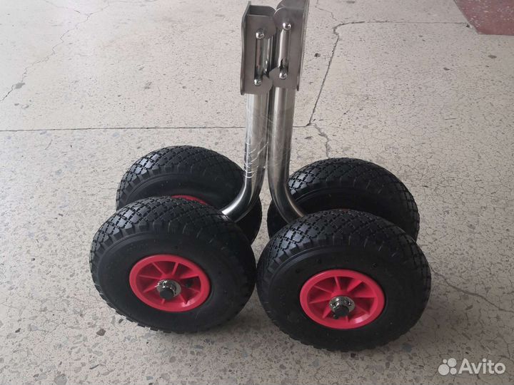 Транцевые колеса для пойольных лодок. Новые