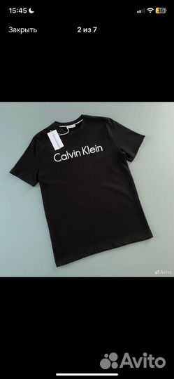 Calvin klein футболка XL