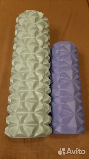 Набор фитнес-роликов массажных 33 и 45 см