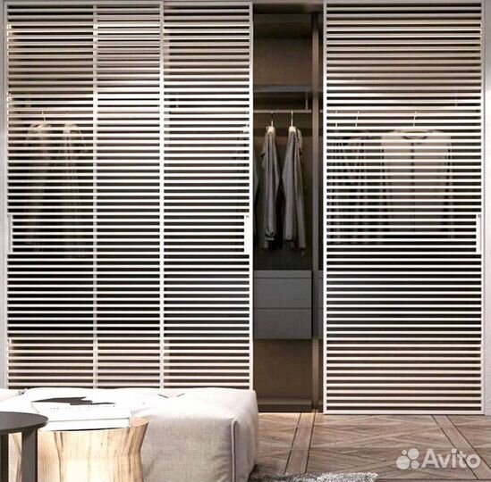 Раздвижная реечная дверь