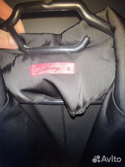 Платье пиджак шелк