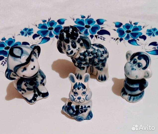Гжель. Фигурки