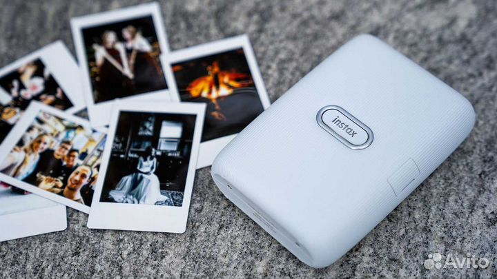 Печать фото полароид на instax mini link