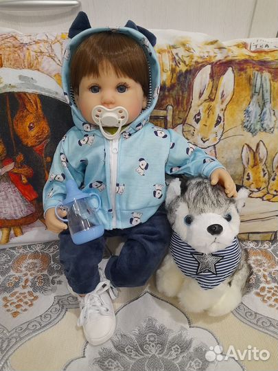 Кукла Пупс Реборн, мальчик Марти, 45 см