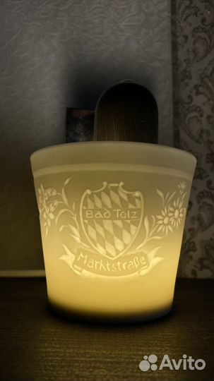 Подсвечник, литофания. Kugelmeier, Германия