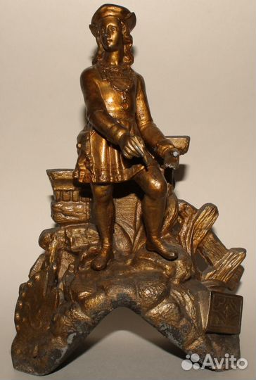 Антикварная Скульптура, Статуэтка, Европа 19 век