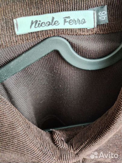 Вельветовый костюм женский 46