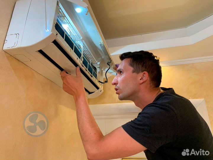 Чистка сплит систем Ремонт сплит систем Заправка