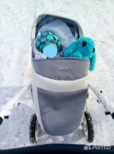 Коляска bebetto torino 2 в 1