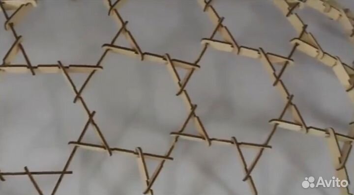 Самоопирающийся конструктор деревянный