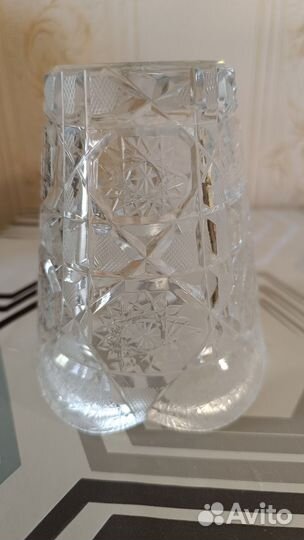 Ваза конфетница хрусталь