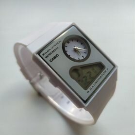 Часы Casio FS-03 Film watch, белые, винтаж #162