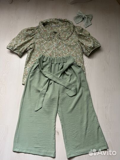 Костюм брюки и блузка