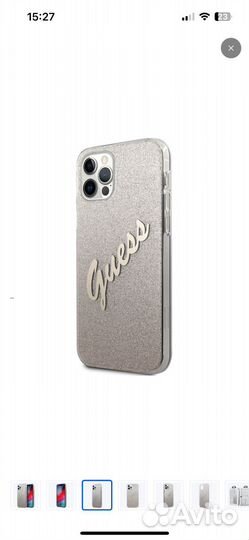 Чехол на iPhone 12 pro max guess