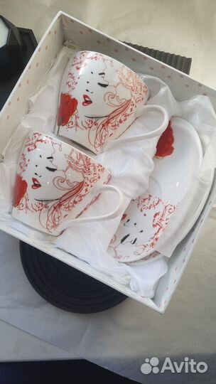 Чайная пара фарфор