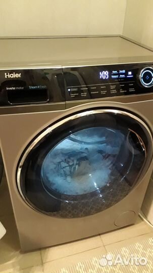 Стирально-сушильная машина haier HWD80-BP14979S