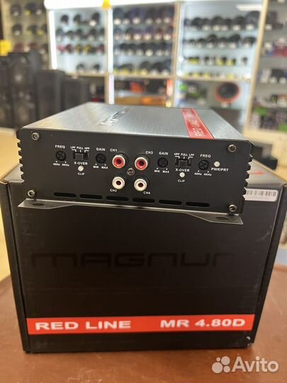 Усилитель Magnum Red Line MR-4.80D (4 канала)