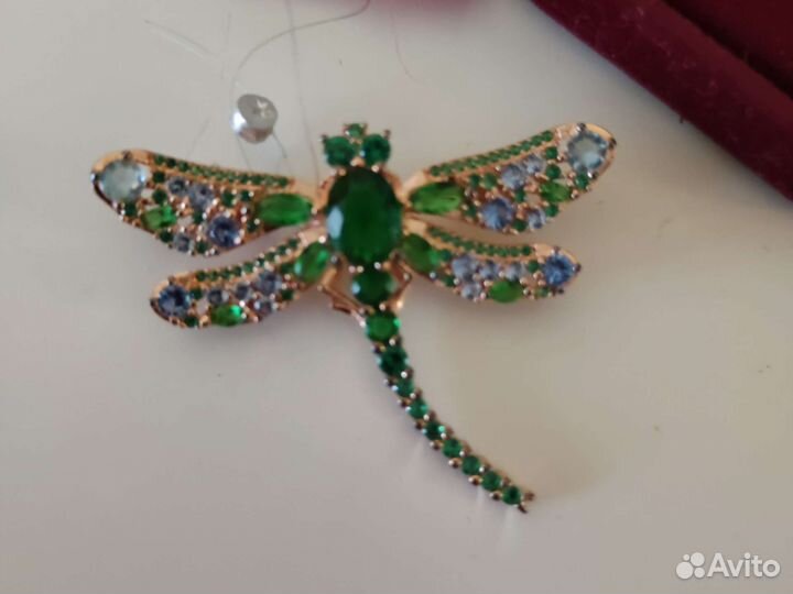 Брошь серебро