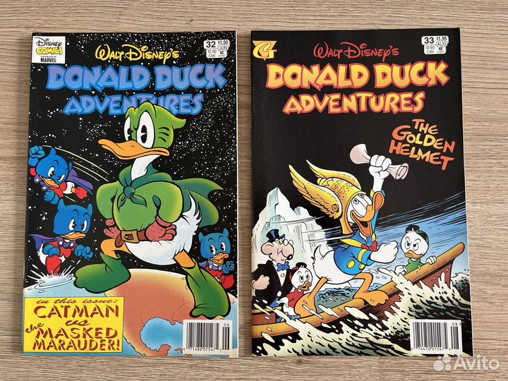 Комиксы Donald Duck оригинальные на английском