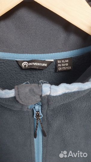 Толстовка флисовая outventure, 54-56 р