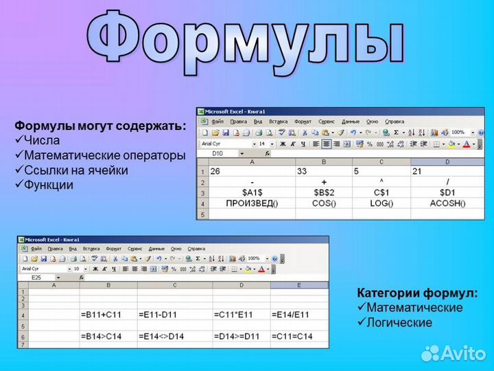 Компьютерные курсы. Excel Обучение
