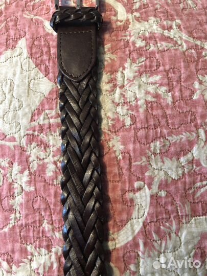 Ремень плетеный женский