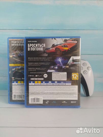 Диски PS4 Комплект гоночных игр (новые)