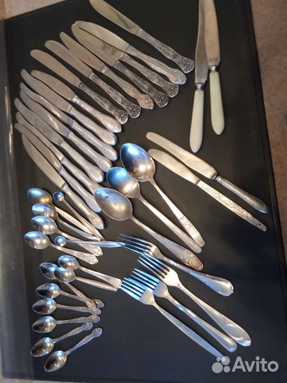 Ложки вилки нержавейка СССР