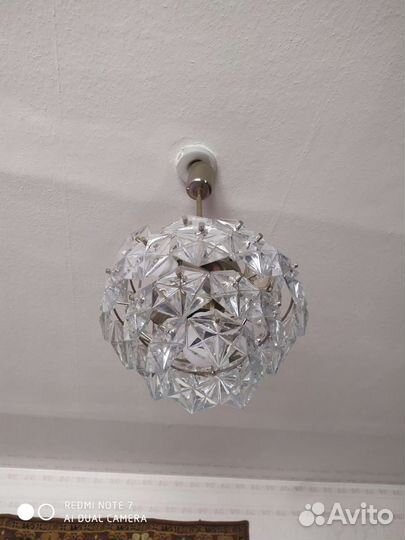 Хрустальная люстра СССР