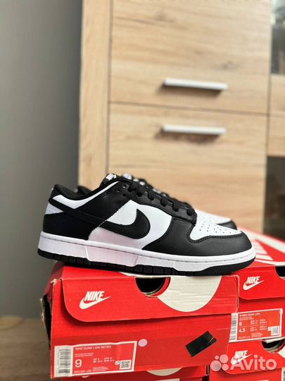 Nike Dunk Low Retro White Black (2021) 9US