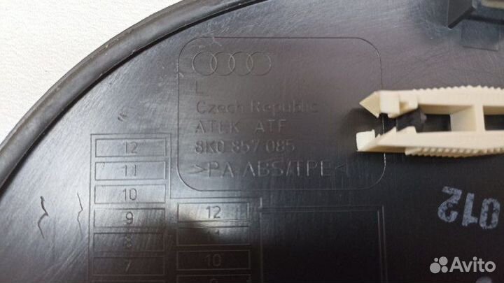 Накладка торпеды левая Audi A4 B8 cala 2008