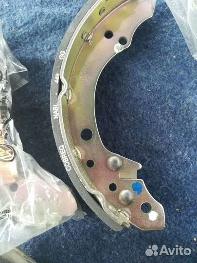 Колодки барабанные varga