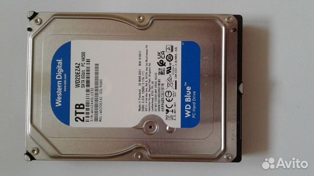 Жесткий диск 2Tb WD Blue WD20ezaz