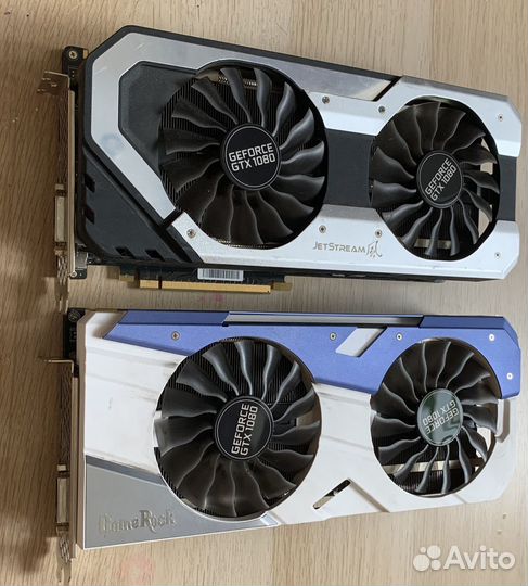 Продам видеокарты Palit geforce GTX 1080 8G