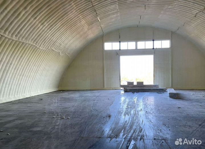 Ангар каркасный