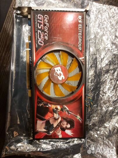 Видеокарта GeForce GTS 250 512мб