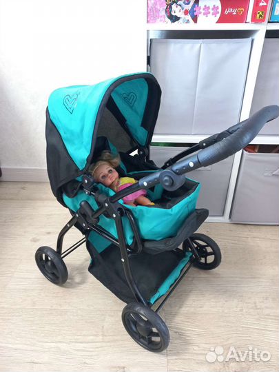 Коляска для куклы infinia