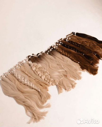 Волосы для наращивания славянка люкс